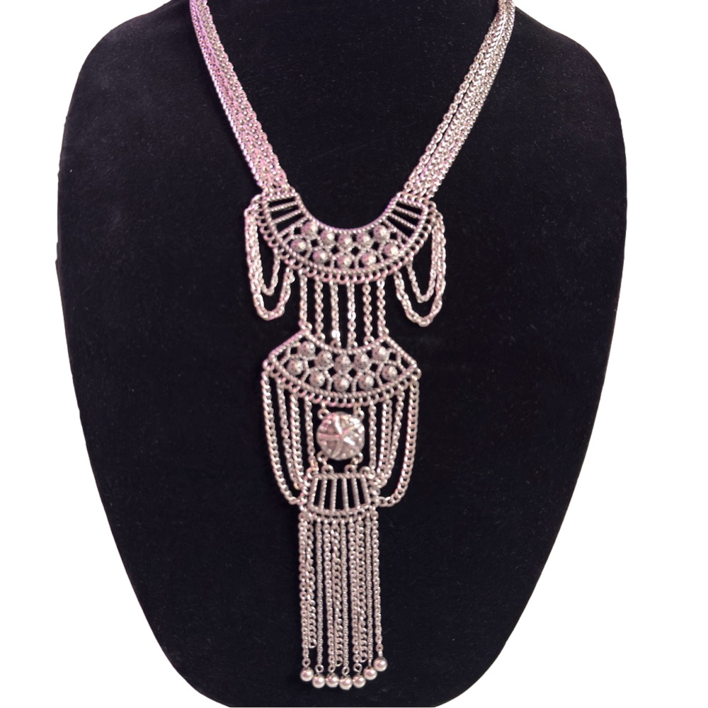 FREE PEOPLE RARE Statement Necklace nearly identical to rare antique Goldette